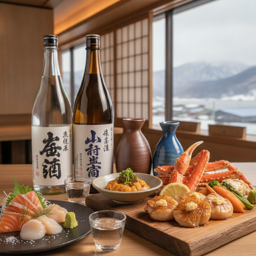 日本酒グルメの新境地:海鮮と北海道食材の絶妙ペアリング術